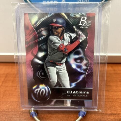 CJ Abrams 2023 Bowman Platinum #37 Washington Nationals