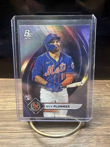 Nick Plummer (RC) 2022 Bowman Platinum Rookie Baseball Card #72 New Yo