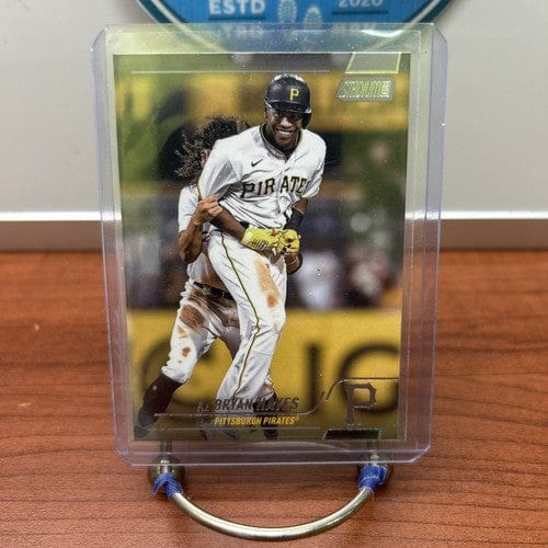 2022 #123 Ke'Bryan Hayes Topps Stadium Club Baseball Pittsburgh Pirate