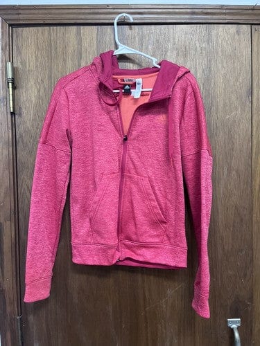 Adidas Hoodie Women’s Small Red With Full Zipper In The Front