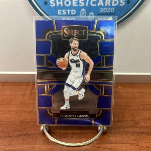 2023-24 Panini Select Blue Concourse #25 Domantas Sabonis Sacramento K