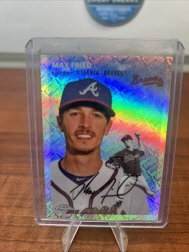 MAX FRIED 2023 Topps Chrome Platinum Anniversary Topps Refractor /499