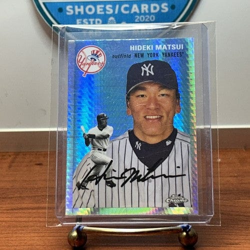 Hideki Matsui 2023 Topps Chrome Platinum Anniver. Prizm Refractor NY Y