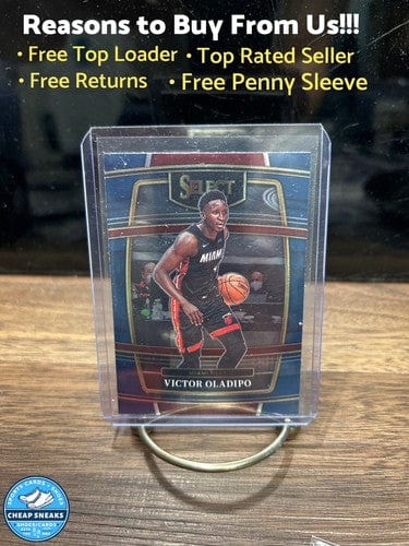 2021-22 Panini Select Victor Oladipo #66 Retail Blue Silver Prizm Conc