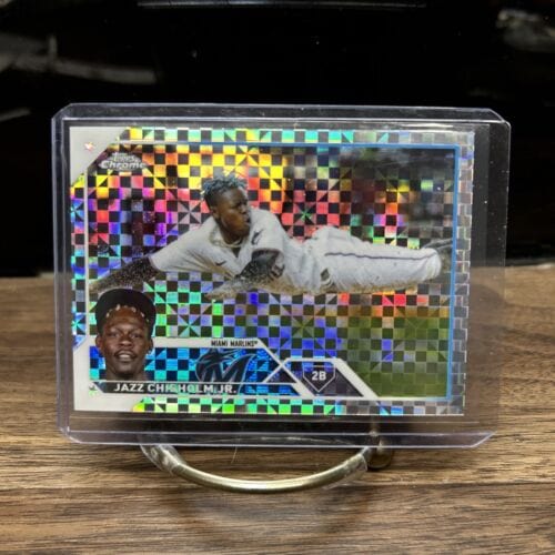 2023 Topps Chrome - Jazz Chisholm - X-fractor - Miami Marlins/NY Yanke