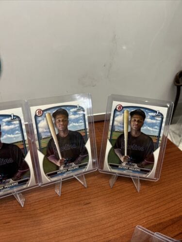Anthony Peter  2023 Bowman 1st Prospect Base Card( X5) BP-62 Miami Mar