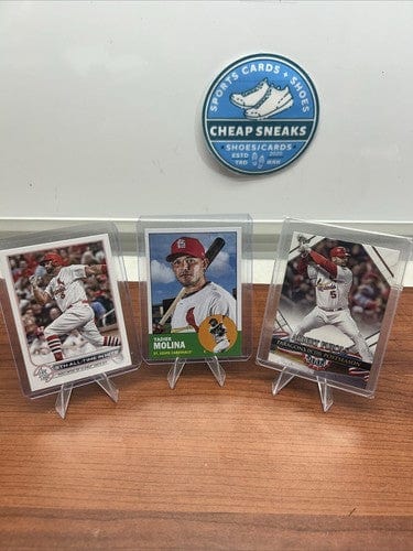 St Louis Cardinals 2022/2023 Topps Paragons Lot (3)Albert Pujols, Yadi