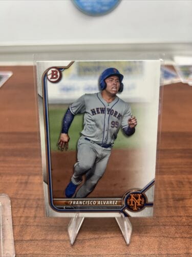 Francisco Alvarez 2022 Bowman Prospect BP-53 New York Mets