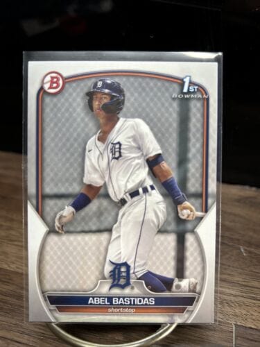 2023 Bowman Abel Bastidas #BP-113 Prospects 1st Bowman Detroit Tigers