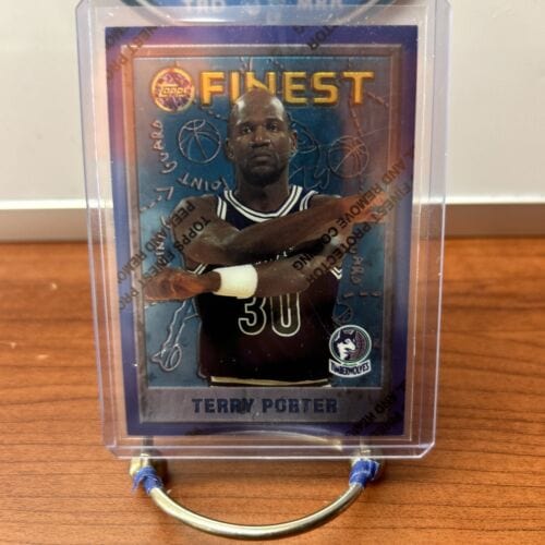 1995-96 Finest Terry Porter Minnesota Timberwolves #222