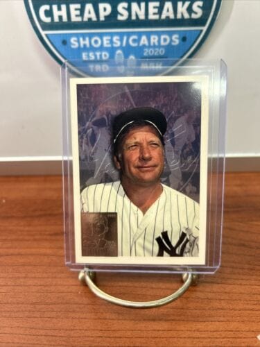 1996 Topps Mickey Mantle #7 NY Yankees Gold Seal