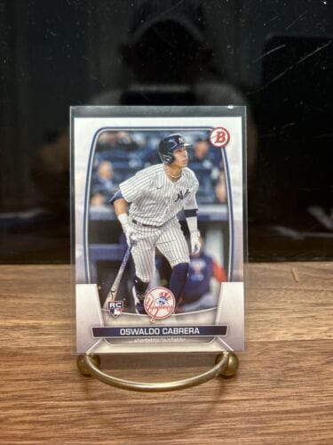 Oswaldo Cabrera - 2023 Bowman Baseball RC #32 Rookie Card New York Yan