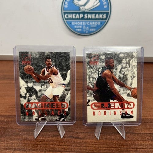 1996 Score Board (Basketball Greats) Glenn Robinson #100 + Rasheed Wal