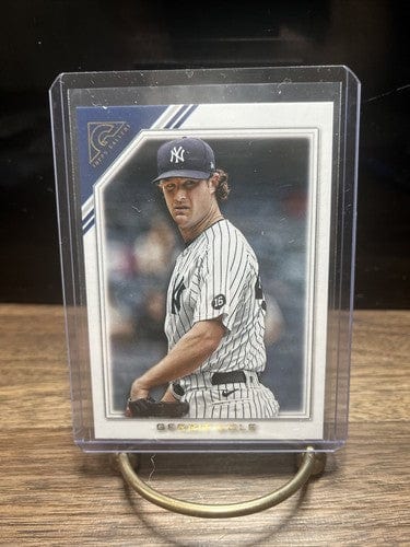Gerrit Cole Topps Gallery Blue Boarder Baseball Card #115 New York Yan