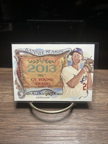 2022 Allen & Ginter Clayton Kershaw Banner Season #BS-31 Los Angeles D