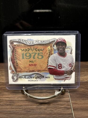 2022 Topps Allen and Ginter Banner Seasons #BS-4 Joe Morgan Cincinnati