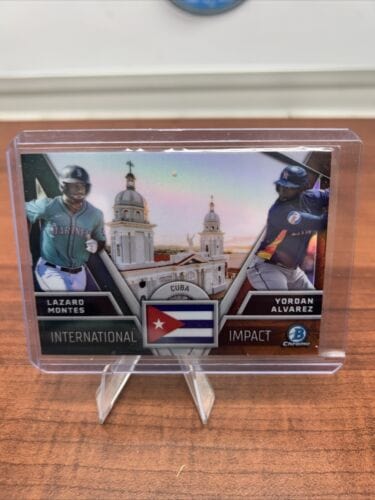 2024 Bowman Chrome International Impact #II14 Lazaro Montes Yordan Alv