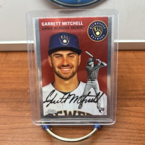 Garrett Mitchell RC 2023 Topps Chrome Platinum Anniversary Milwaukee B