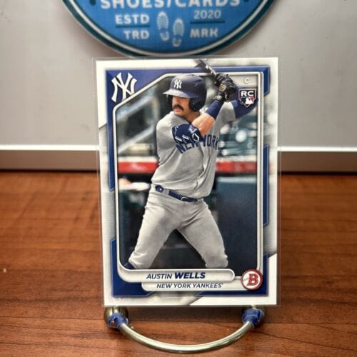 Austin Wells 2024 Bowman RC Card #87 New York Yankees