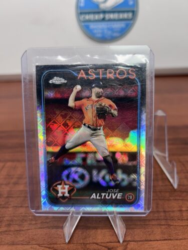 2024 Topps Chrome Logofractor Edition Jose Altuve #58
