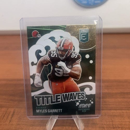 2024 Panini Donruss Elite - Title Waves #4 Myles Garrett /349