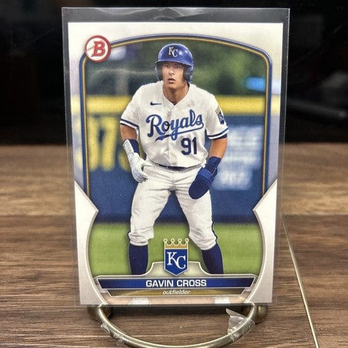 Gavin Cross Prospect Rookie Card 2023 Bowman Base #BP-109 Kansas City