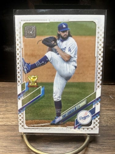 Tony Gonsolin 2021 Topps Series 1 One All-Star Rookie Gold Cup Card #2