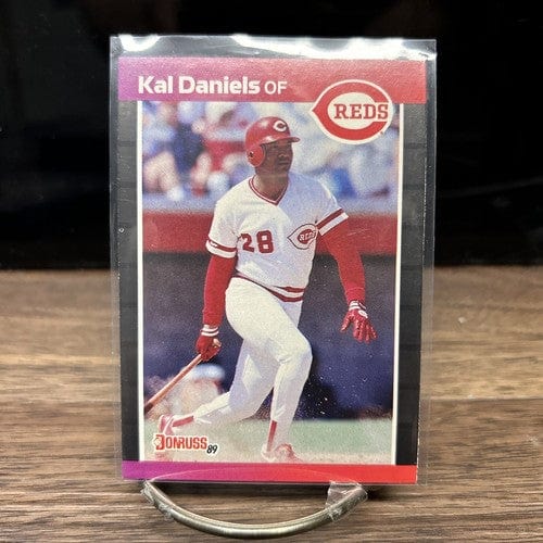 1989 Donruss Kal Daniels #198 Baseball Card