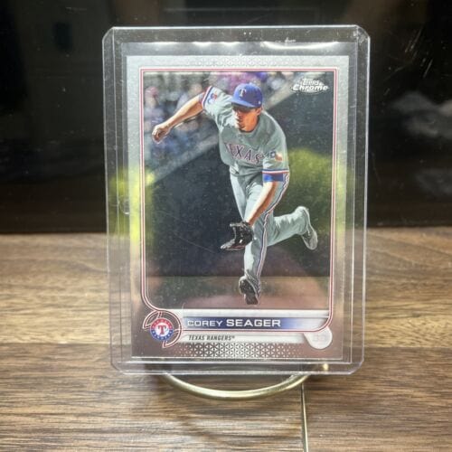 2022 Topps Chrome #101 - Core Seager - Texas Rangers