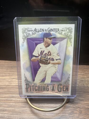 2022 Allen and Ginter Pitching A Gem #PAG-12 Jacob deGrom  - New York