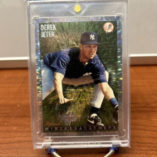 👀💎1995 Bowman Foil Minor League MVPs Derek Jeter 👀💎 #229