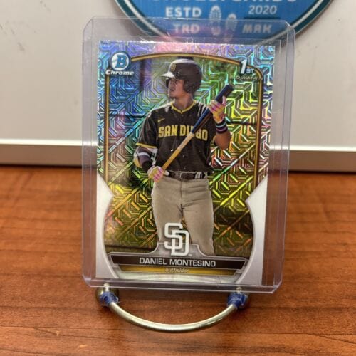 Daniel Montesino 2023 1st Bowman Chrome Pros Mojo/Mega Refractor#BCP-1