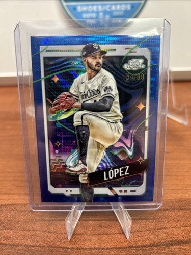 2024 Topps Chrome COSMIC - PABLO LOPEZ - Twins - SP Blue Moon Refracto