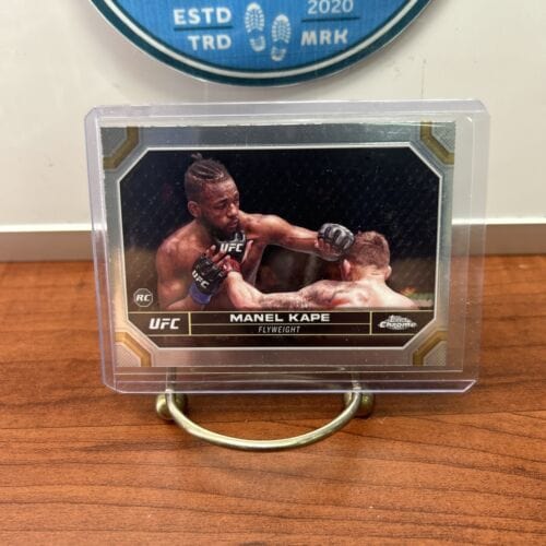 Manel Kape Rookie Card 2024 Topps Chrome UFC Fighting Card #119 Rookie