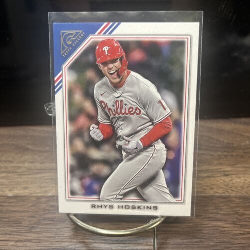 2022 Topps Gallery #47 Rhys Hoskins Philadelphia Phillies