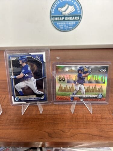 Carson Roccaforte 2024 Bowman Chrome BCP-33 /Bowmans Topp 100 #86 BTP-