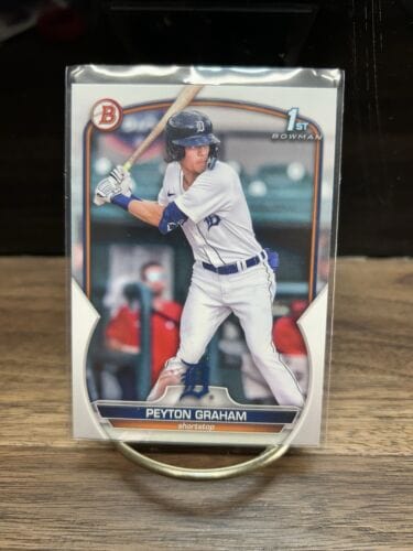 Peyton Graham 2023 !st Bowman Prospect Baseball Card  #BP-57 Detroit T