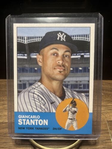 Giancarlo Stanton 2022 Topps Archives 1963 Topps Design #44  New York