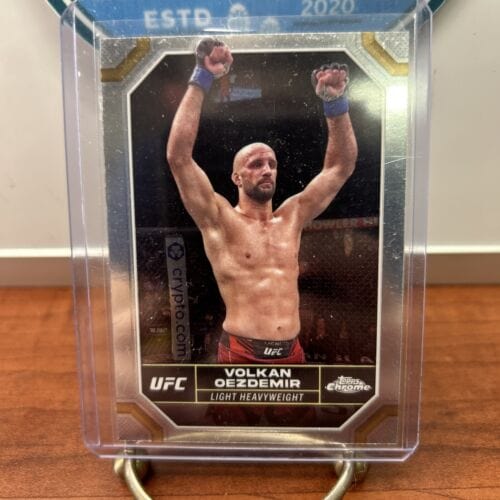 2024 Topps Chrome UFC Volkan Oezdemir #195