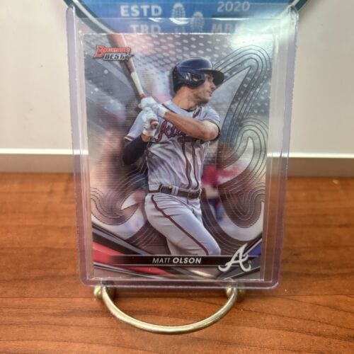 Matt Olson - 2022 Bowman's Best Refractor #63 Atlanta Braves