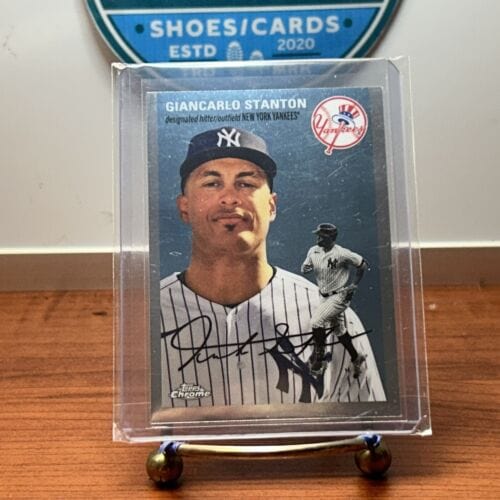 Giancarlo Stanton 2023 Topps Chrome Platinum Anniversary New York Yank