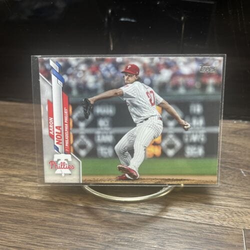 2020 Topps Series One Aaron Nola #190 Philadelphia Phillies Base Card