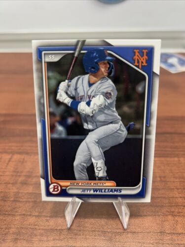 Jett Williams 2024 Bowman Prospects #BP-54 New York Mets
