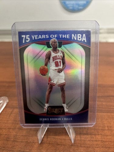 Dennis Rodman 2021-22 Panini Select 75 Years Of The NBA Prizm #69