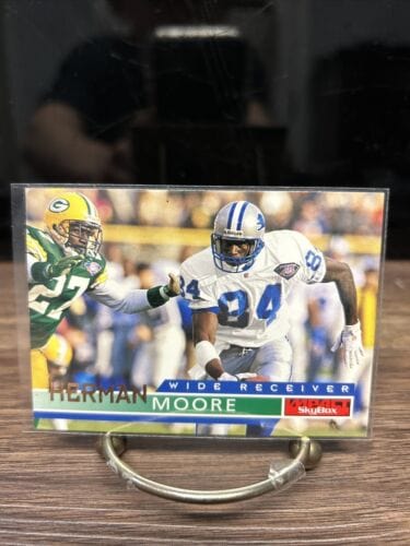 Herman Moore Detroit Lions 1995 SkyBox Impact Football Card #48