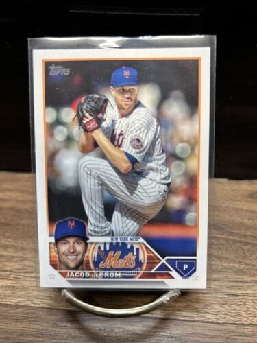 2023 Topps #48 Jacob deGrom NM-MT Mets ID:50114