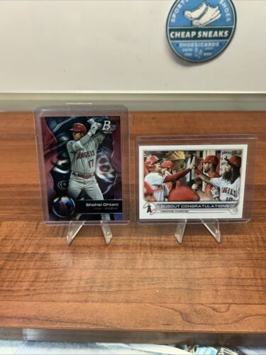 Shohei Ohtani 2023 Bowman Platinum #68 + Bonus Card Los Angeles Angels
