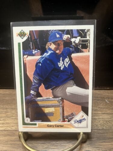 Gary Carter Los Angeles Dodgers C HOF 1991 Upper Deck Baseball Card #7