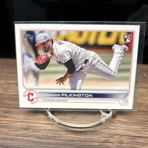 2022 Topps Update Rookie Konnor Pilkington Cleveland Guardians US304