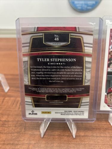 Tyler Stephenson 2022 Panini Select - Concourse Scope Prizm #48 + Bonu
